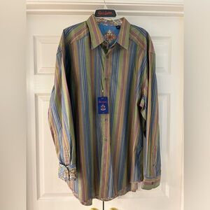 Robert Graham NWT 3XL Men’s button down